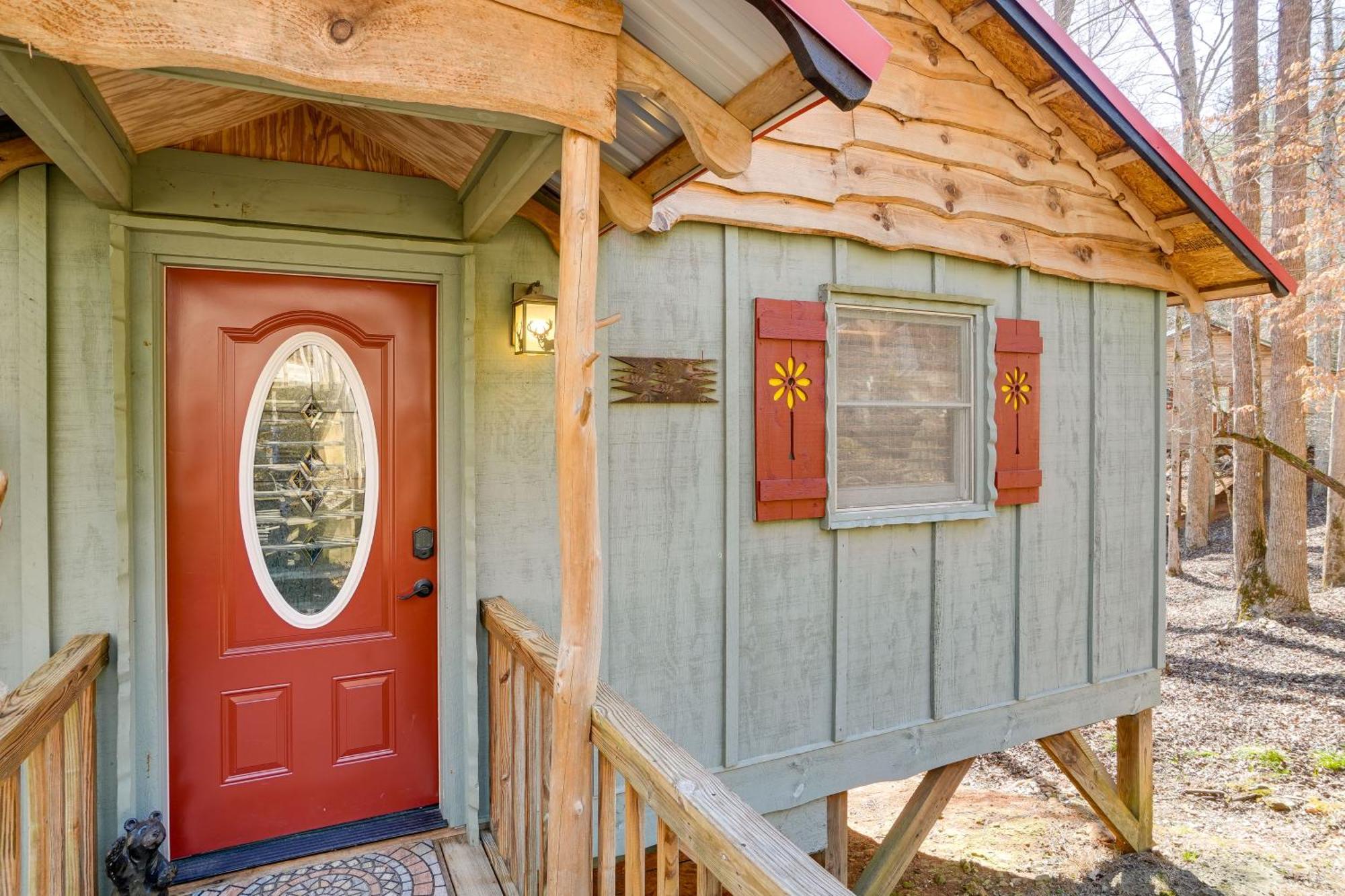 Secluded Family Retreat In Dahlonega With Hot Tub! Villa Exterior photo