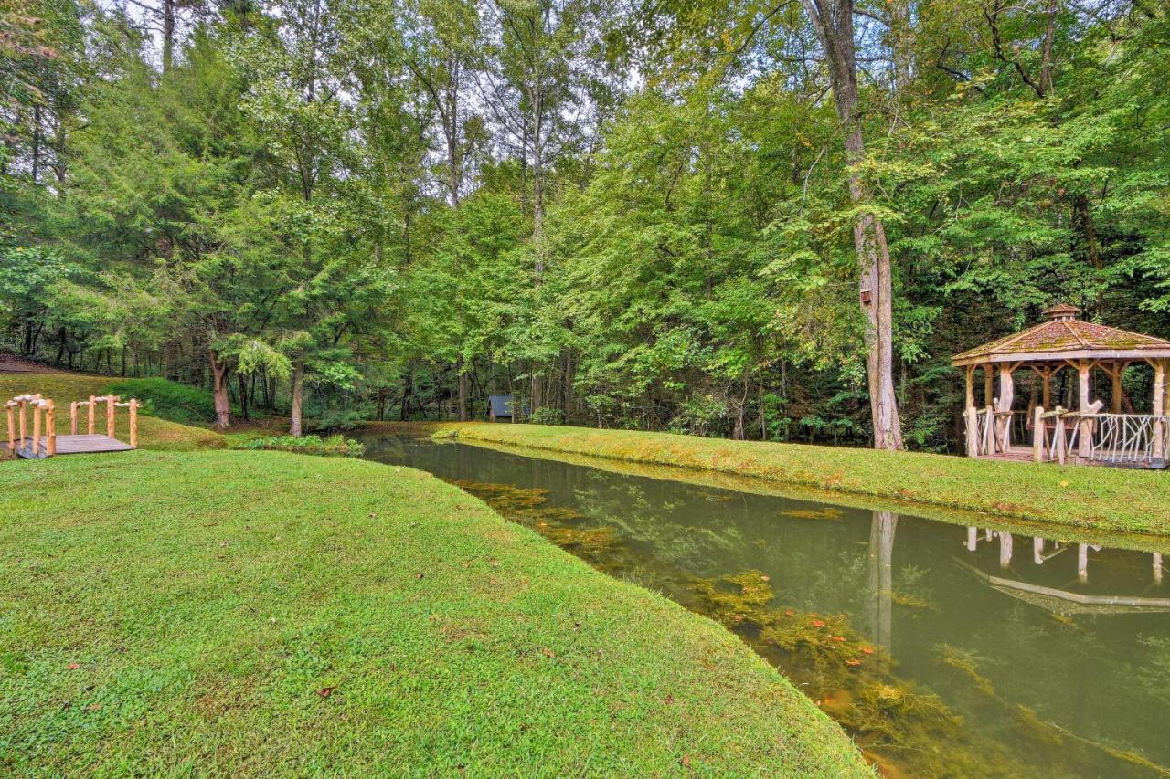Secluded Family Retreat In Dahlonega With Hot Tub! Villa Exterior photo